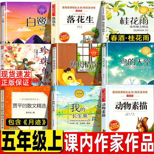 五年级上册必读的课外书正版
