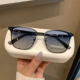 男士 超酷方形偏光太阳眼镜显瘦开车驾驶专用墨镜钓鱼防紫外线潮
