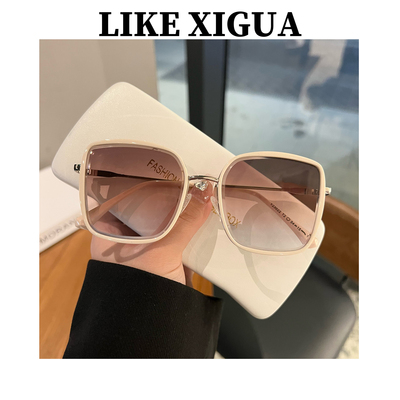 防紫外线方形时尚显瘦太阳眼镜