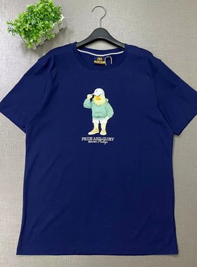 大牌旗下PL系列正品PORAC2405R夏季时尚圆领卡通印花短袖T恤