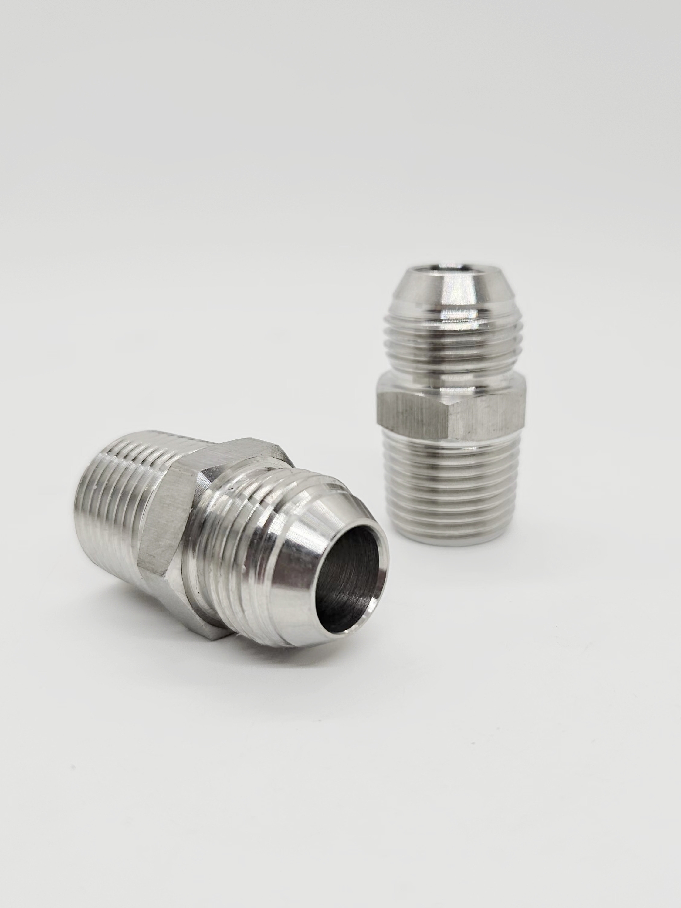 304不锈钢英寸球头直接1St-Sp液压接头英国管道螺纹D型到Pt直接力