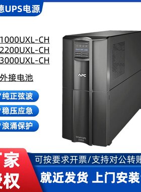 UPS电源SMT1000 2200 3000UXI-CH在线式外接电池断电延时