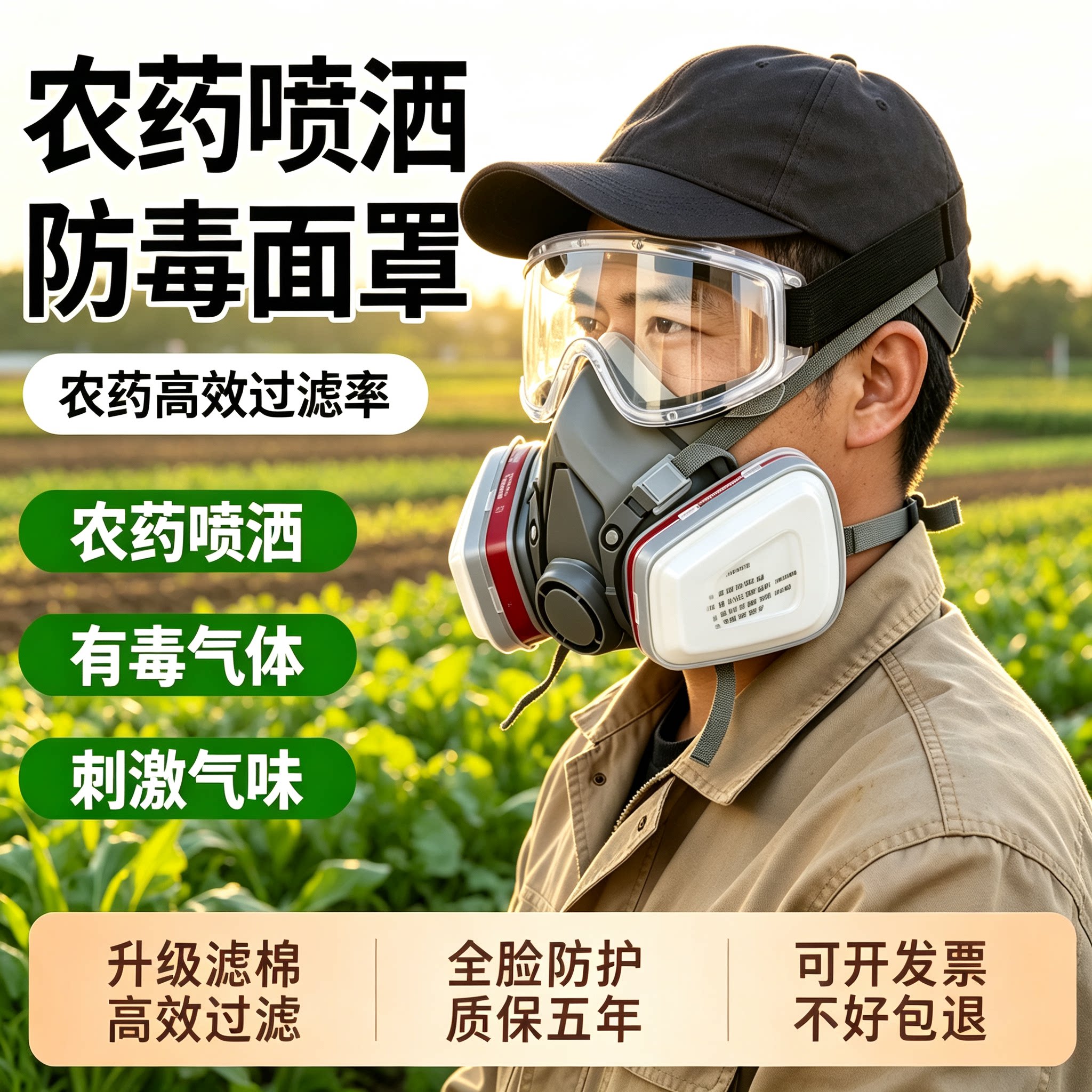 防毒面具打农药化工气体生化拼豆