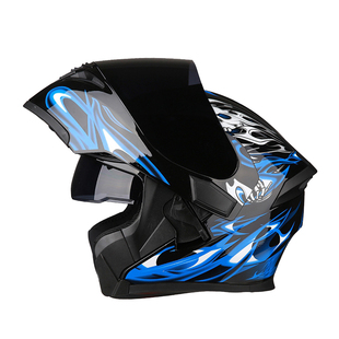 艾狮头盔揭面盔3C认证男士女摩托车冬季全盔四季蓝牙半盔机车电动