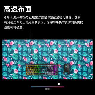 XTRFY GP5鼠标垫电竞桌垫超大号游戏细面顺滑CSGO FPS可机洗