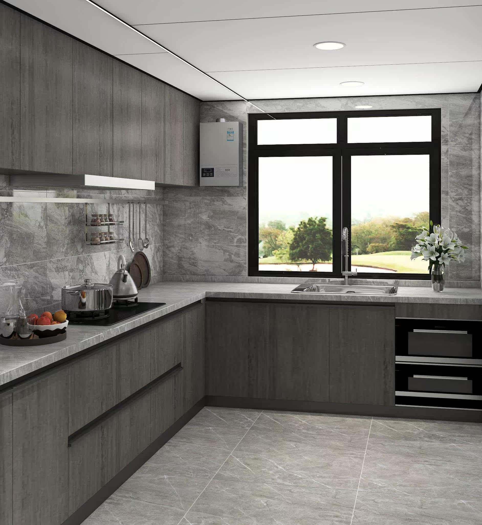 无胶蜂窝大板集成吊顶现代简约轻奢厨房卫生间阳台装修材料铝天花