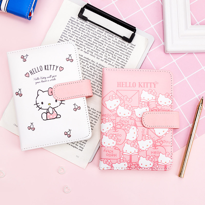 hellokitty环扣卡通风笔记本子