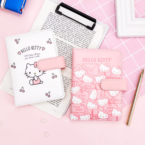 hellokitty环扣卡通风笔记本子