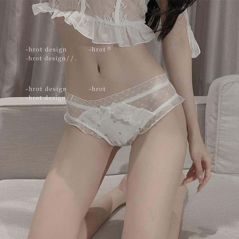 心念小碎花*性感蕾丝甜美内裤少女纯适纯棉抗菌裆三角裤夏女薄款,女士内衣/男士内衣/家居服,女三角裤,淘宝优惠券,粉丝福利购,淘宝优惠卷