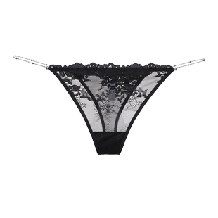 心动前兆*纯欲蕾丝丁字内裤无痕时尚性感低腰夏季薄款三角裤新款