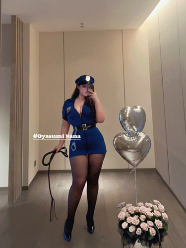 万圣节2023新款女警微胖大码制服