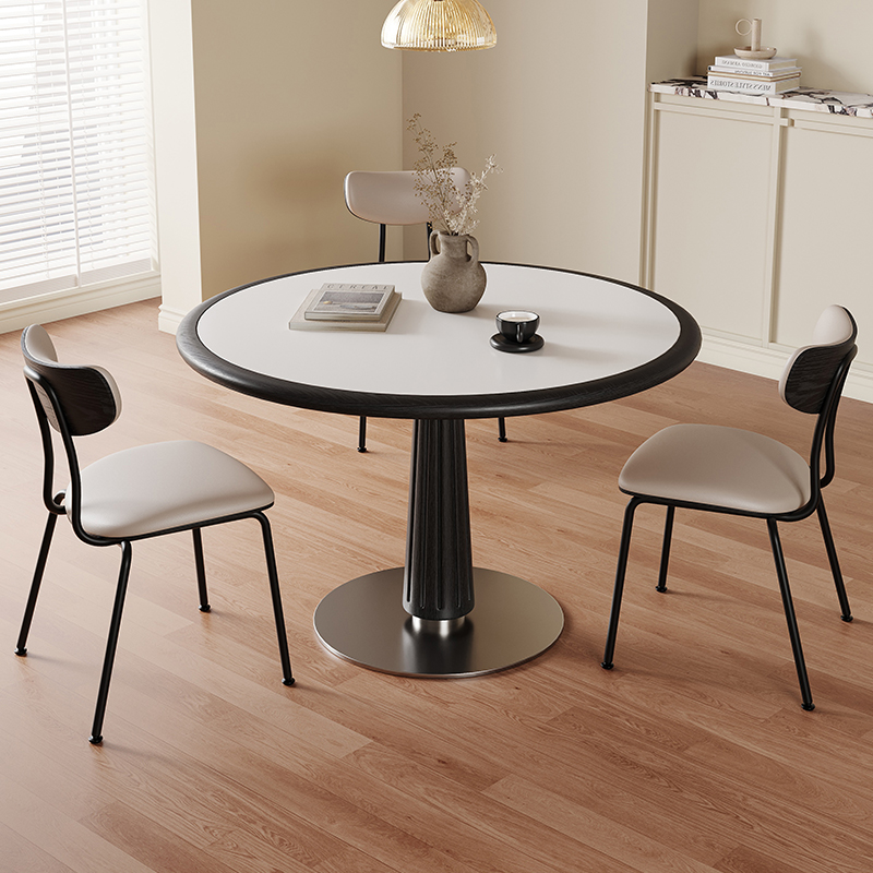 小户型家用圆桌3种台面选择