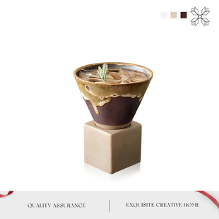 MOLA.Float.杯具中古陶瓷马克杯创意水杯子咖啡杯小众茶杯 若浮