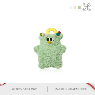 MOLA.Joan.热水袋小丑熊注水可爱卡通暖肚子热敷暖手宝 敖琼