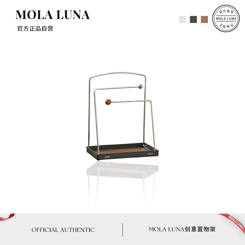 MOLALUNA厨房不锈钢抹布沥水架