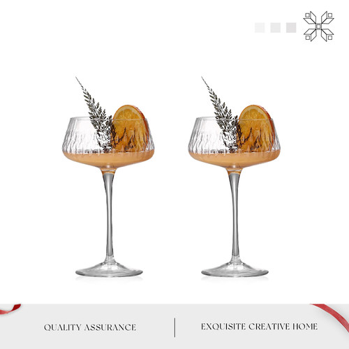 MOLALUNA鸡尾酒杯子水晶香槟杯