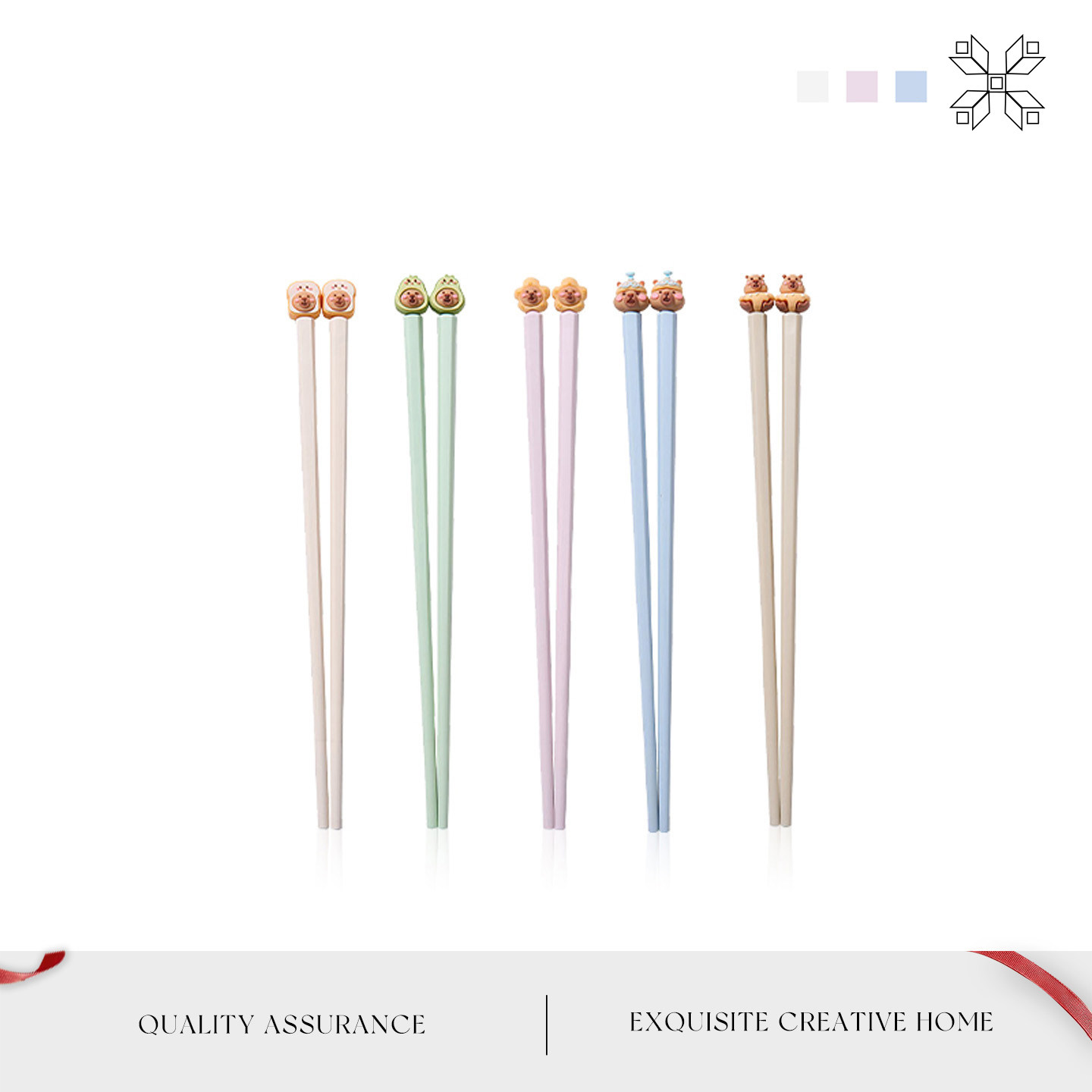 Mintrain英国筷子合金训练食品级小学生练习短筷吃饭宝宝 | 浩渺