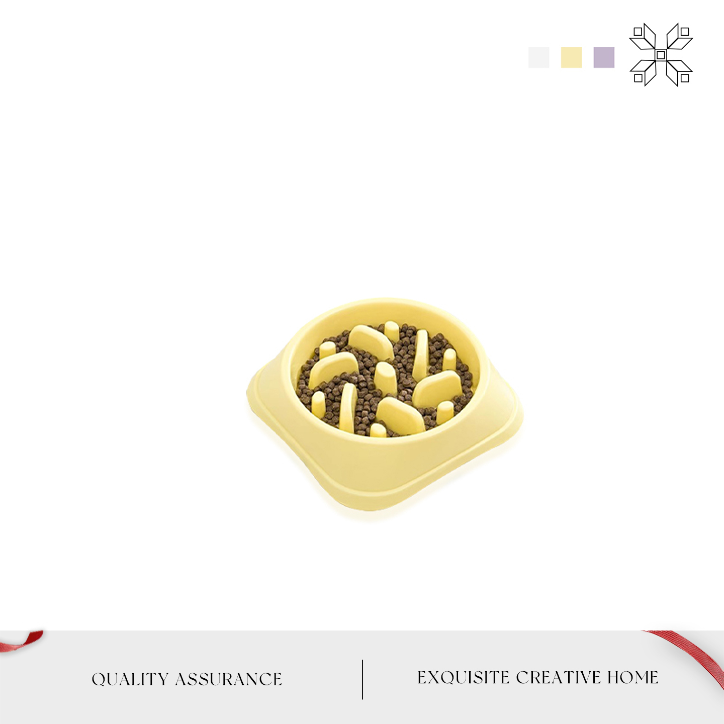 MOLALUNA狗狗慢食碗防打翻狗碗