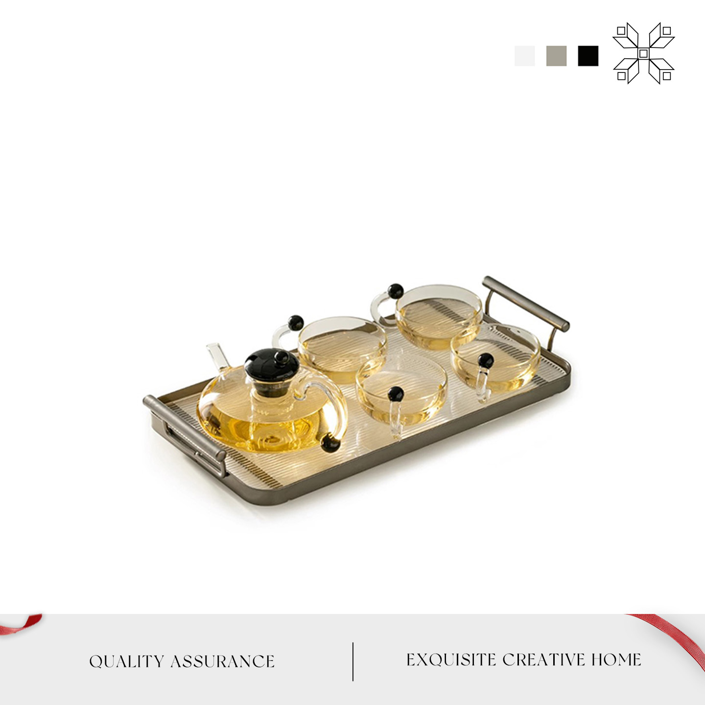 MOLA耐热下午茶茶具高温透明