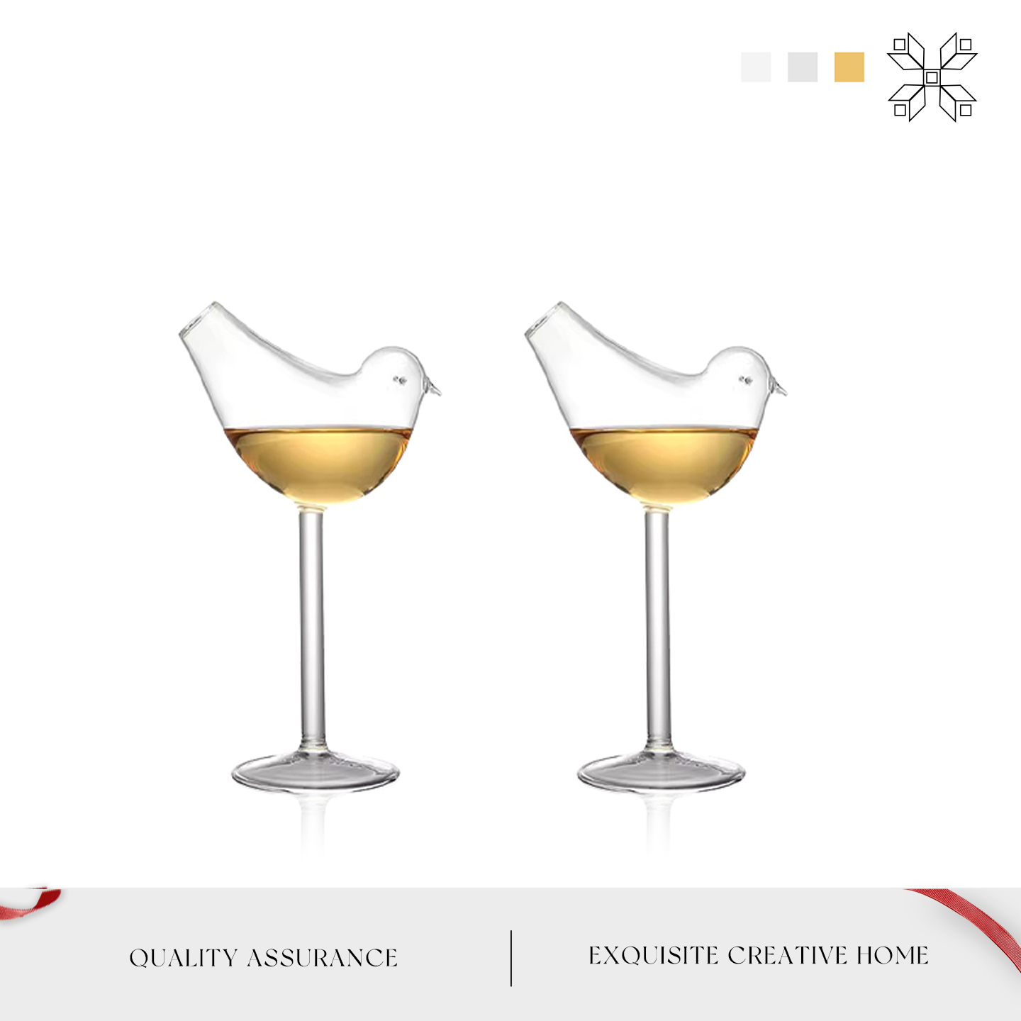 MOLA中古ins风玻璃红酒杯