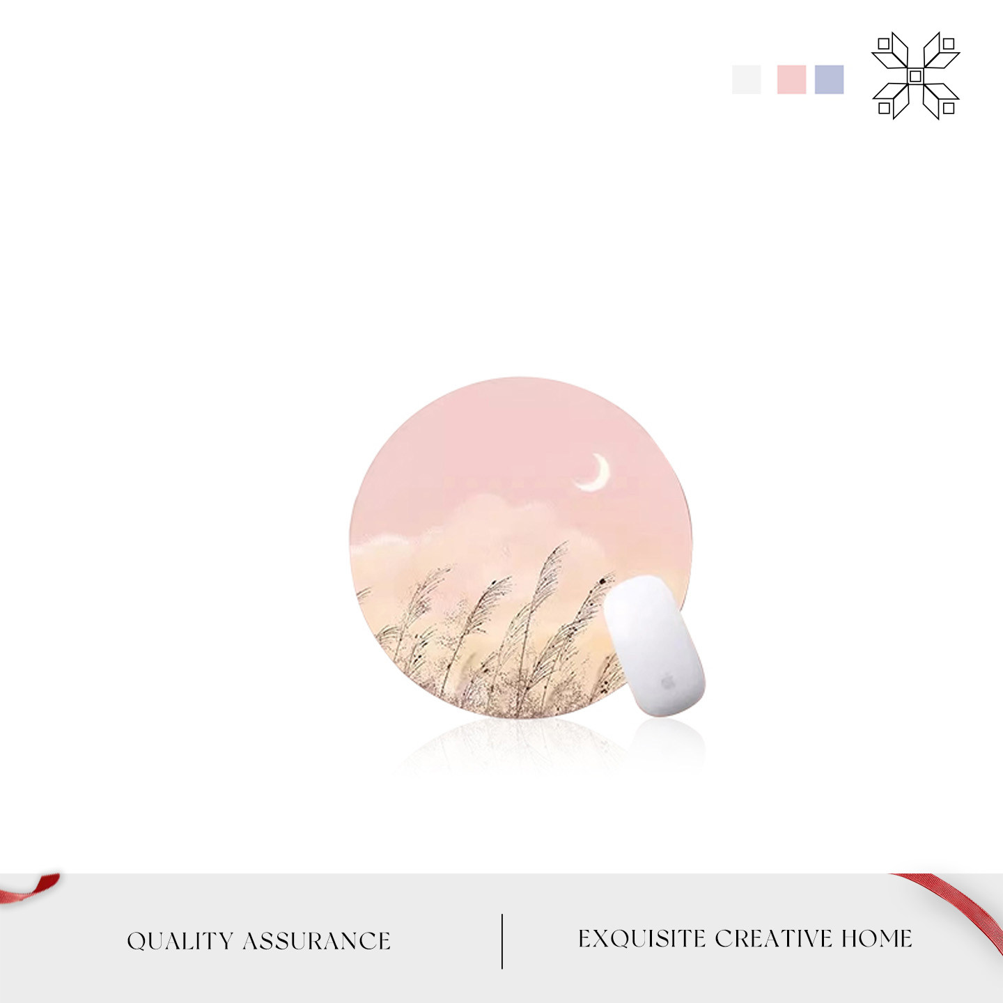 Mintrain英国可爱女生ins风鼠标垫电脑键盘垫简约护手垫 |听歌