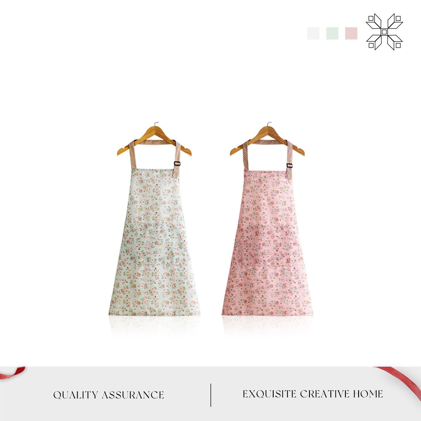 MOLA帆布围裙家用厨房时尚围腰