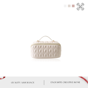 MOLA.Quiet.化妆包女便携式 俞安 旅行大容量防水轻奢高端收纳包