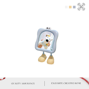 MOLA.Career.化妆镜桌面台式 于历 可立学生宿舍女工位梳妆台