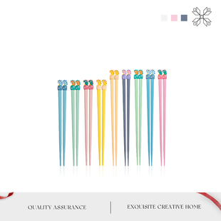 MOLA.Player.筷子日式 羽客 合金筷子家用一人一筷宝宝辅食便携筷