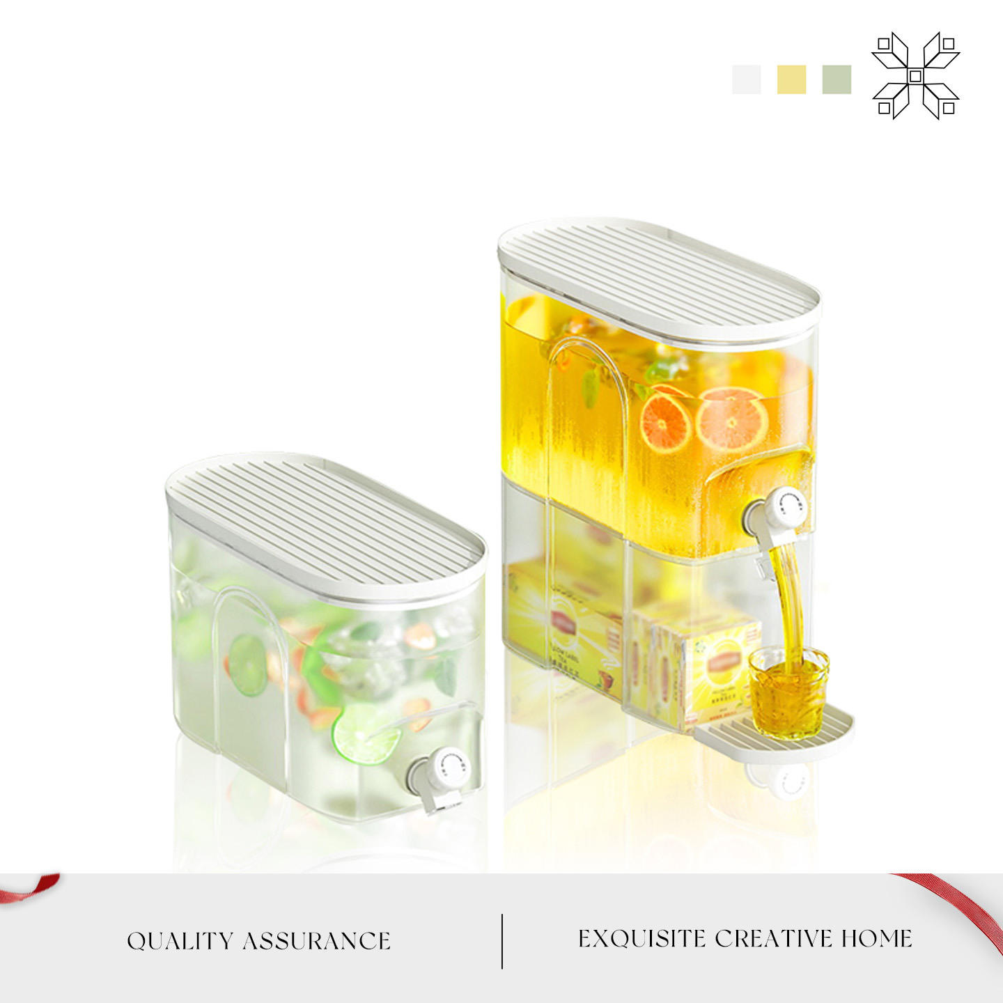 MOLA家用冷水壶自带水龙头冰箱