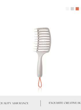 MOLA.Puple.梳子气垫梳按摩梳长头发静电蓬松梳气囊卷发神器|韵薇