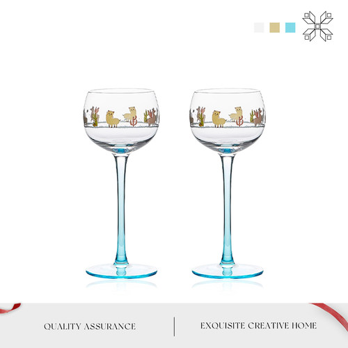 MOLALUNA北欧ins风高脚杯红酒杯