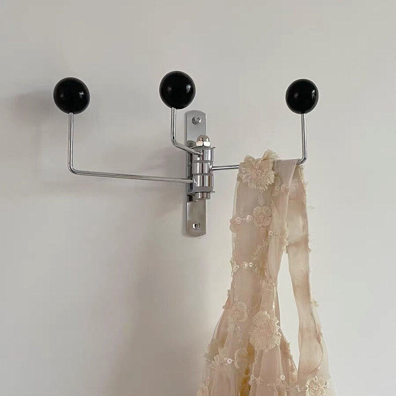 ins风贴墙挂式螺丝床头卧室挂衣钩简约玄关办公室厕所加固挂钩