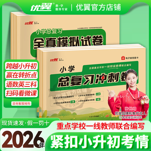 优翼小学总复习冲刺卷全真模拟卷
