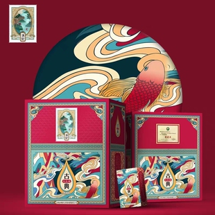 和德元溪记古典大红袍武夷岩茶 乌龙茶叶特级浓香型礼盒225克/1盒