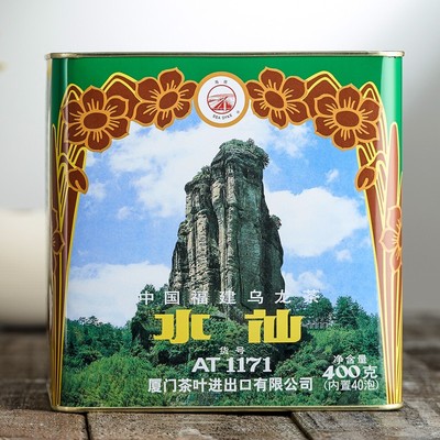 海堤茶叶 AT1171水仙茶 武夷岩茶400克/1罐装乌龙茶新品足火正品