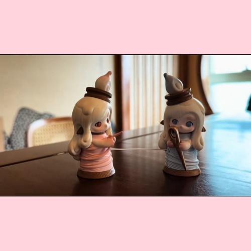 泡泡玛特CHAKA烛语画家帽盲盒