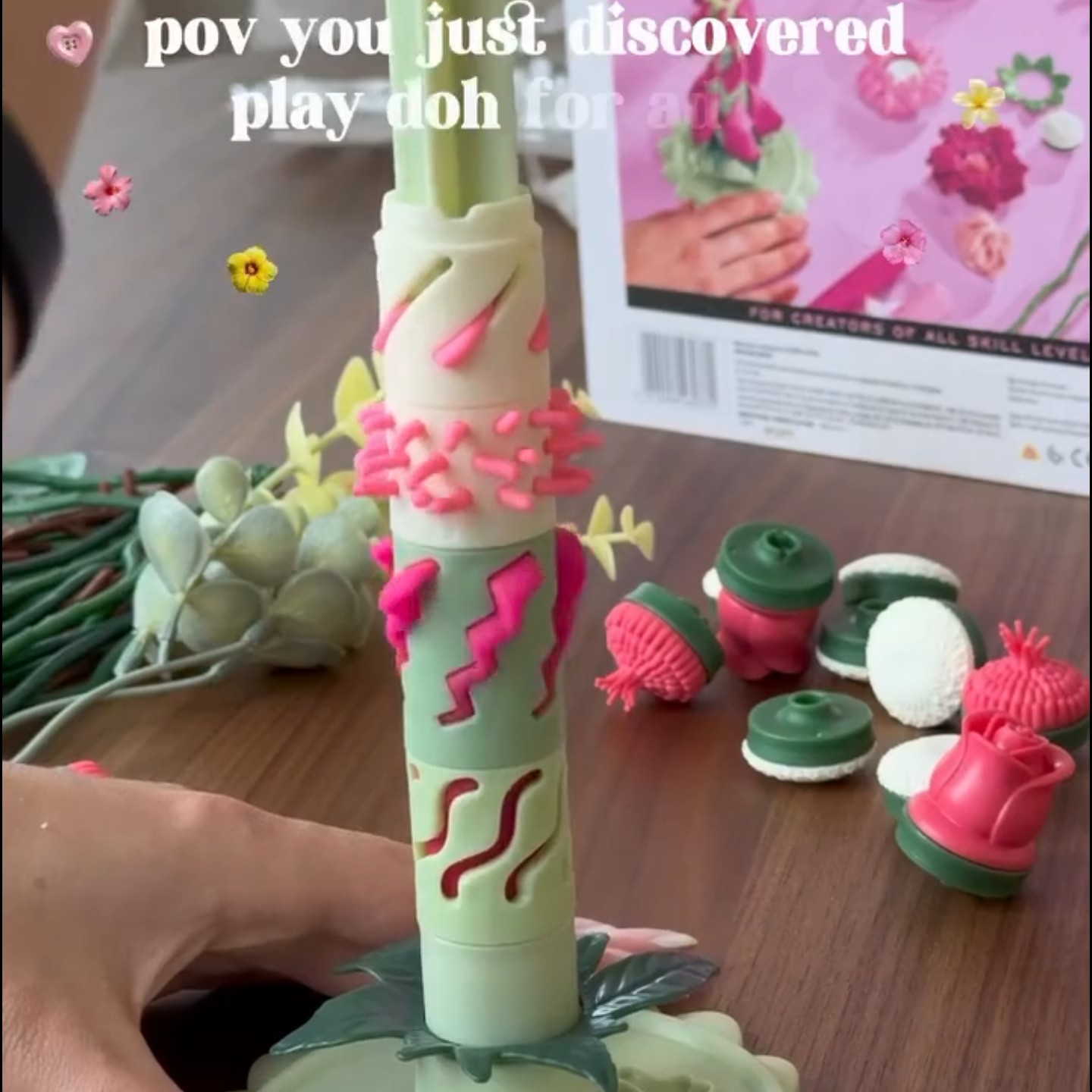 3D打印手工陶土花朵成型器