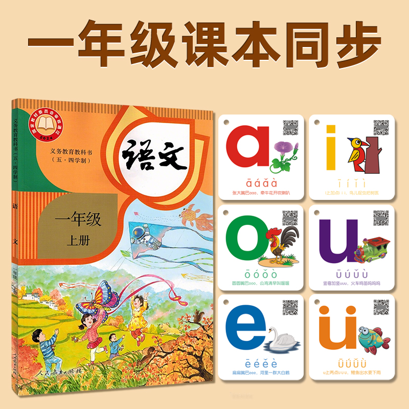 汉语拼音卡片全套同步训练