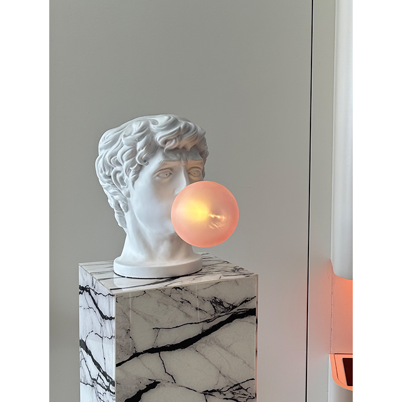 Keijo 大卫泡泡氛围台灯北欧设计师客厅卧室床头触控无线摆件艺术