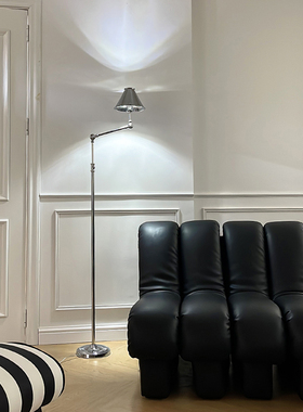 Keijo 摇臂落地灯 设计师款客厅沙发旁极简复古高级感卧现代意式