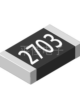 贴片电阻1206封装 270KR 270KΩ 精密度1% 5% 1/4W 丝印:2703 274