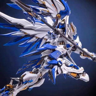 拼装模型哪吒赵云白龙驹白虎吕布敖丙白起魔动核机甲高达手办盲盒