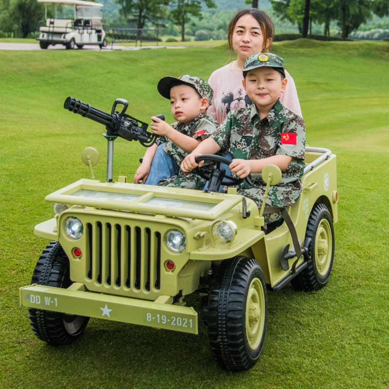 儿童电动车24V超大双座小孩越野四轮汽车可坐大人遥控宝宝玩具车