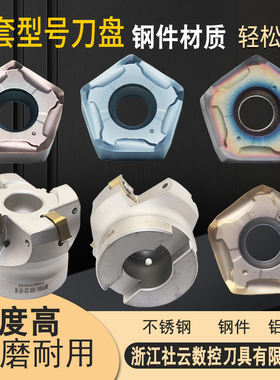 刃天下数控刀片PNMU090508-GM通用五角双面铣刀钢件不锈钢加工