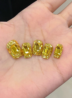 高质量穿戴甲中长款春夏爆款穿戴款美甲纯手工轻奢高级感指甲贴片