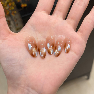 纯手工制作不掉色绝美显白穿戴甲