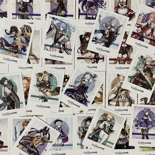 原神lomo卡可莉胡桃二次元周边学生留言卡高清卡片贺卡收藏礼物潮