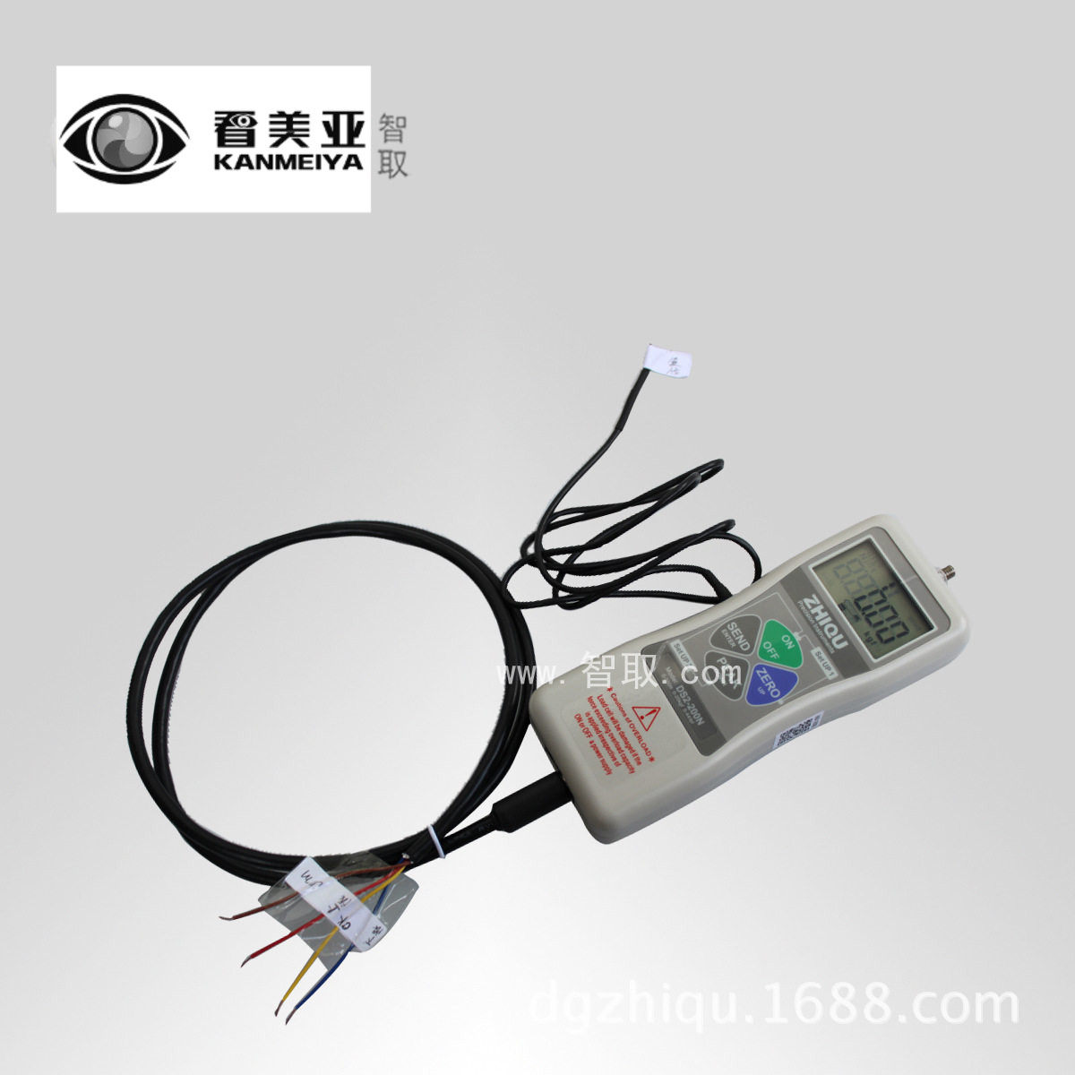智取DS2-500N-PLC推拉力计 压力拉力自动化控制方案