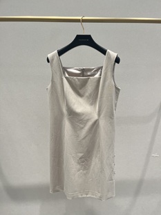 EWD351Y03400 浅卡其连衣裙 歌L思 24年全标大货